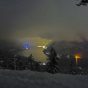 Winter Night's View from Simonyiblick to Hallstatt