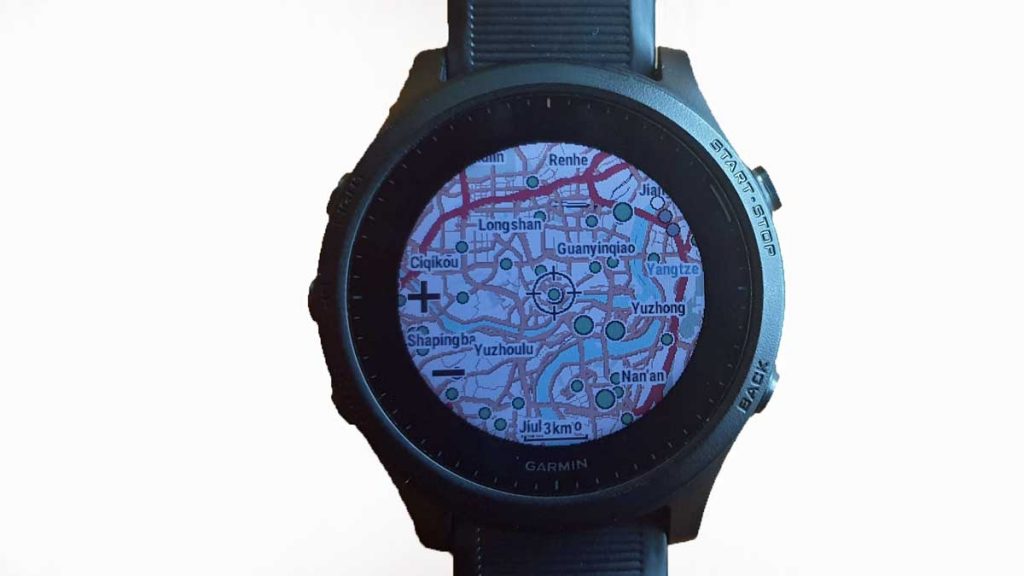 Imposible lavandería Disco The Maps and Character Set Problem of Garmin Watches - Time and Tours